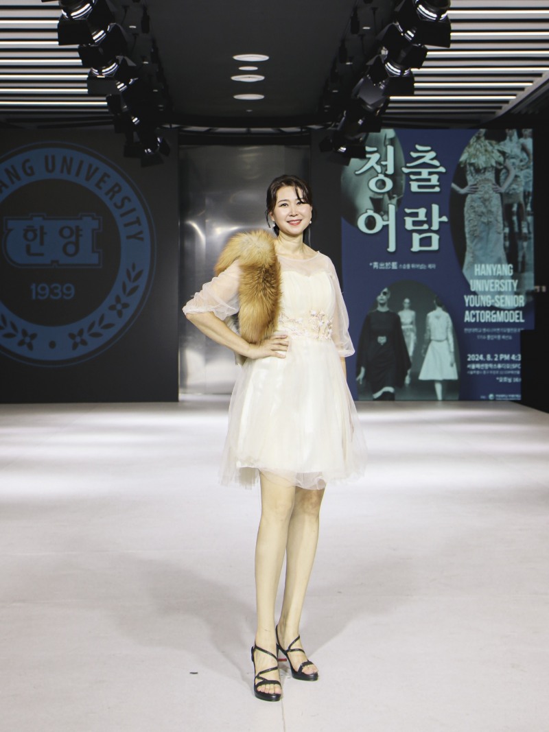 한양대 시니어 모델 고태현, 더청담 문화예술아카데미 사진제공