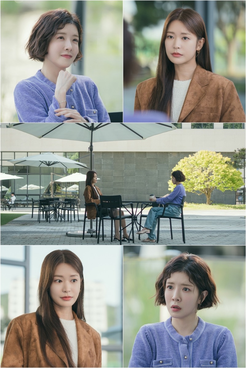 ‘DNA 러버’ 정인선 VS 정유진, 금방이라도 머리채 잡을 듯한 폭풍전야 맞짱 대면 현장