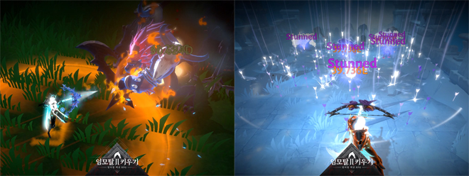 '임모탈 키우기 2' 인게임 화면. 제공 : 플라네타리움 랩스