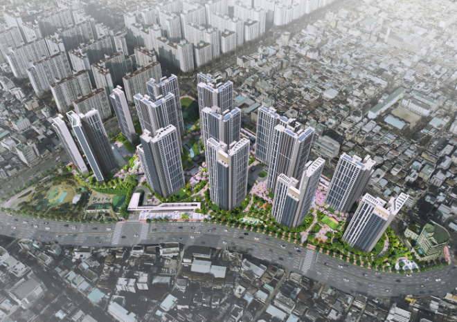 힐스테이트 가장더퍼스트 조감도. / 사진=힐스테이트 제공