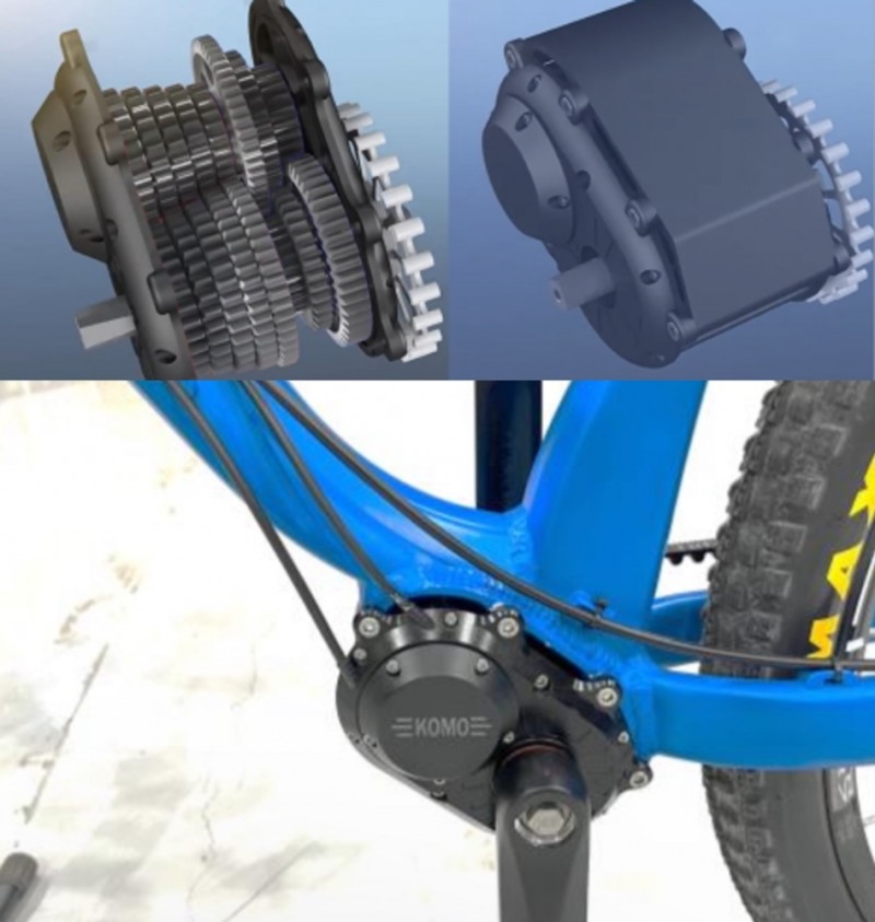 코리아모빌리티가 자체 개발한 기어박스(변속기) (사진제공=코리아모빌리티)