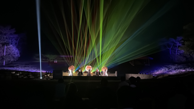 미디어아트. / 사진=고흥군 제공