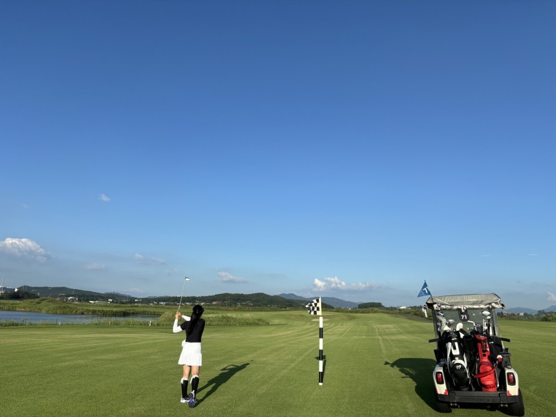 골프존카운티 영암45, 카트 타고 페어웨이까지 진입... 새로운 필드 경험 제공