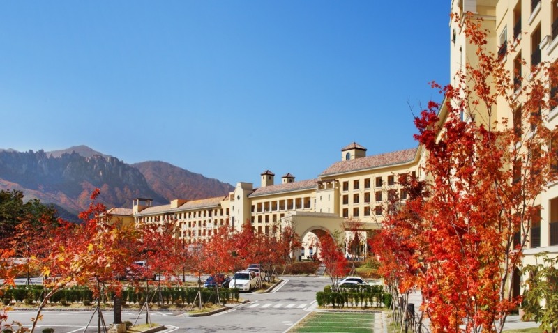 한화리조트 설악 쏘라노 전경