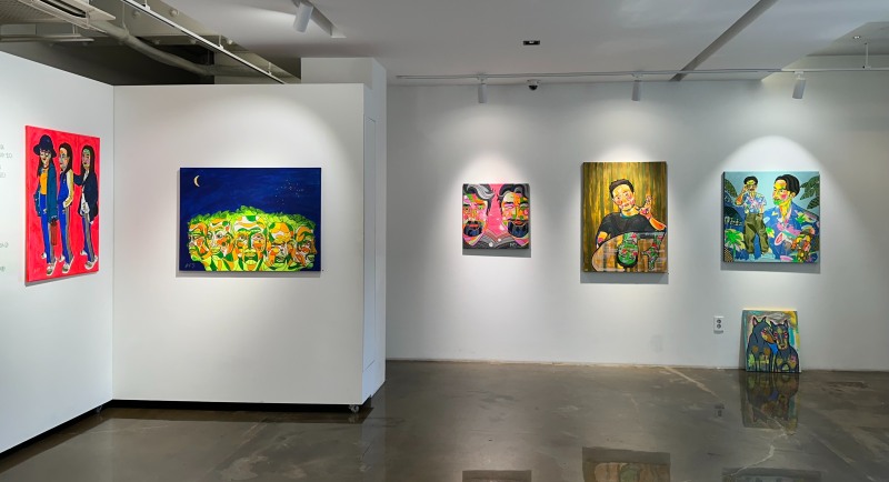 아티스트 BKY, 을지로 아트코너H서 개인전 '나에게 쓰는 그림' 개최