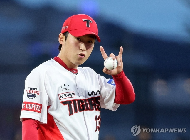 부상 복귀한 KIA 윤영철