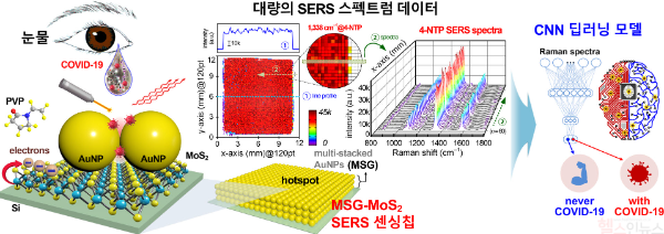 딥러닝 기반 라만산란 기술을 활용한 바이오센서 플랫폼 (강북삼성병원 제공)