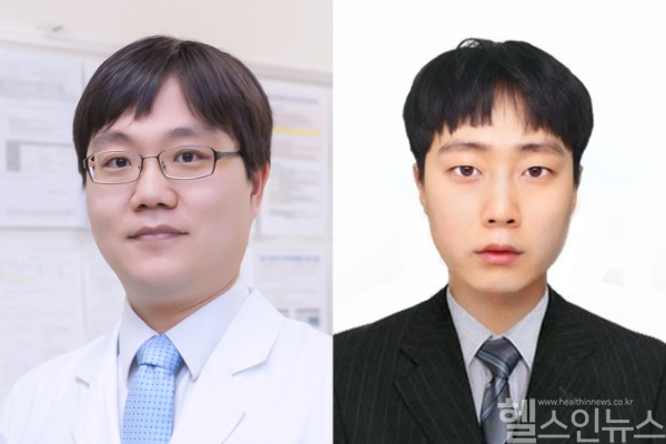 (왼쪽부터) 서울아산병원 마취통증의학과 김성훈 교수, 생체신호연구단 윤홍철 연구원 (서울아산병원 제공)