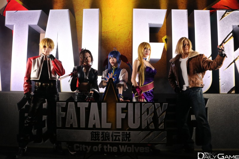 'TGS 2024' SNK 부스 '아랑전설' 코스튬 플레이어들.