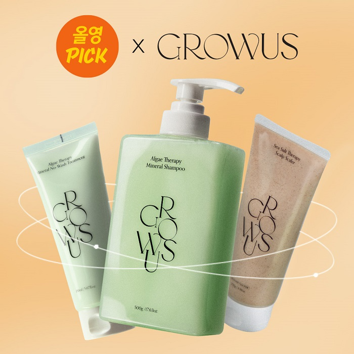 그로우어스, 10월 올리브영 ‘올영픽’ 참여… 알게 테라피 라인 단독 기획 구성 출시