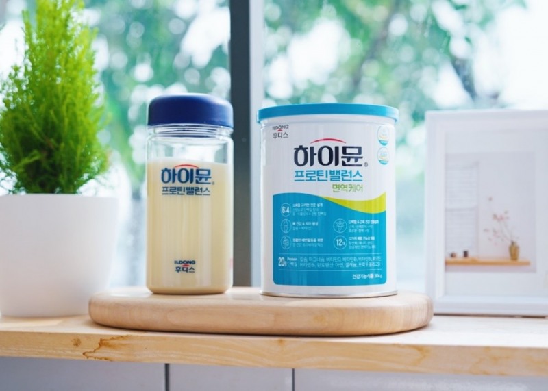 ▲‘하이뮨 프로틴 밸런스 면역케어’ (이미지 제공=일동후디스)