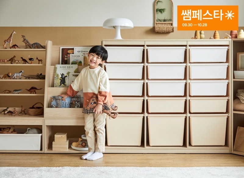 샘키즈 수납장_뉴트럴베이지 컬러