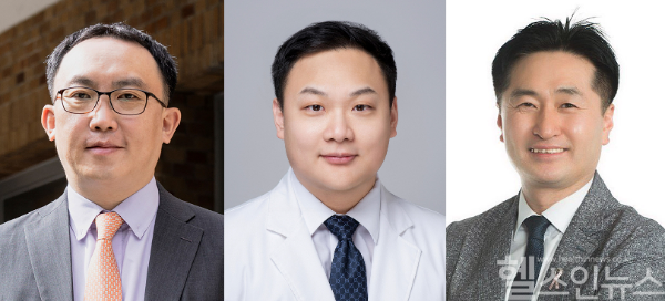 왼쪽부터) 서울대병원 문형곤 교수, 서울시보라매병원 천종호 교수, 전북대병원 윤현조 교수 (서울대병원 제공)