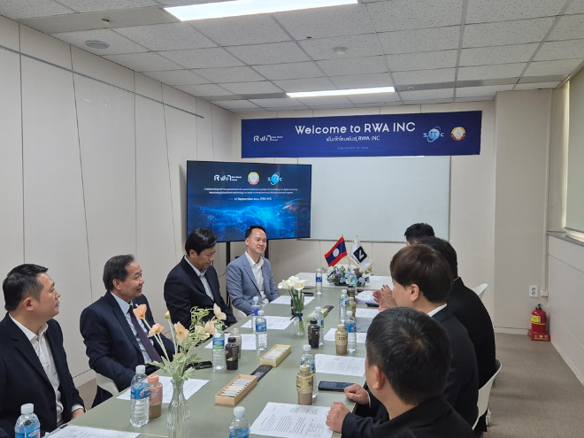 RWA NOVA, 라오스 기술통신부 및 스타트업 관계자 초청