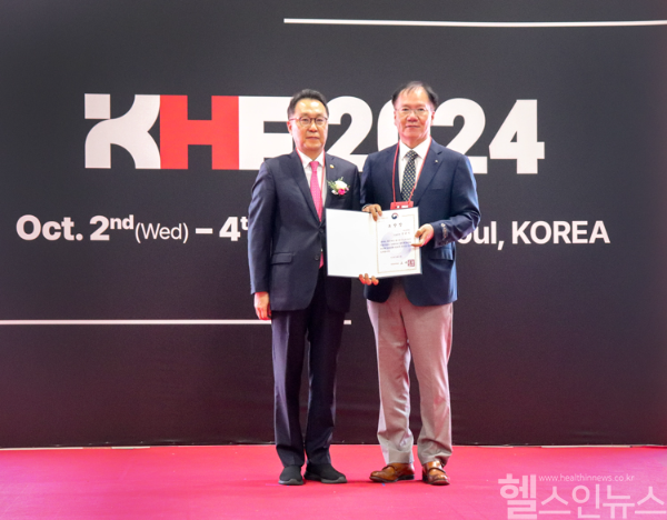 한솔병원 정춘식 진료원장, 보건복지부 장관표창 수상 (한솔병원 제공)