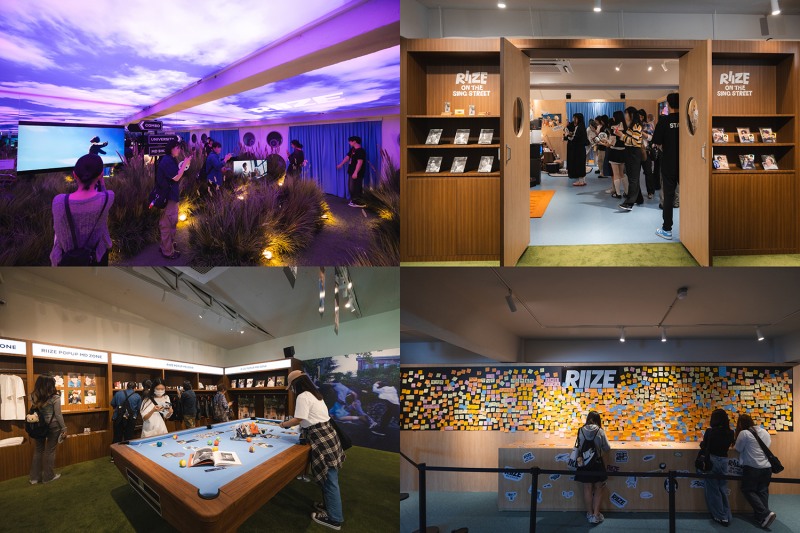 ‘어디서든 핫하다’ 라이즈, 팝업스토어까지 성공적