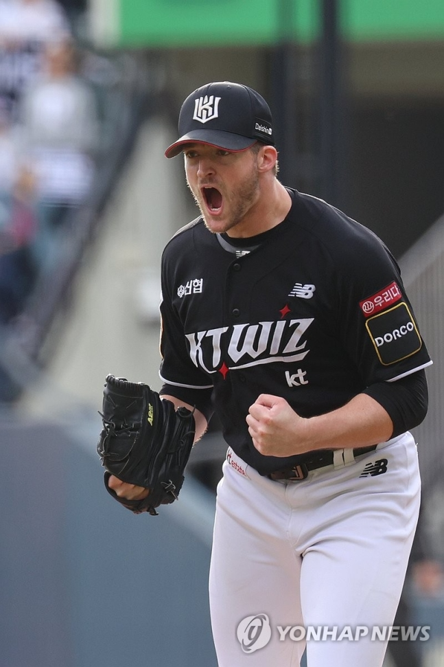 kt 선발 벤자민 / 연합뉴스