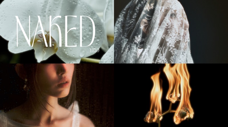 YELO(옐로), 싱글 'NAKED' 비주얼라이저 티저 공개…감각적 무드