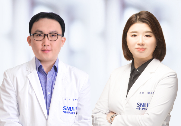 (사진 왼쪽부터) 서울대병원 유방내분비외과 문형곤 교수, 강은혜 교수 (서울대병원 제공)