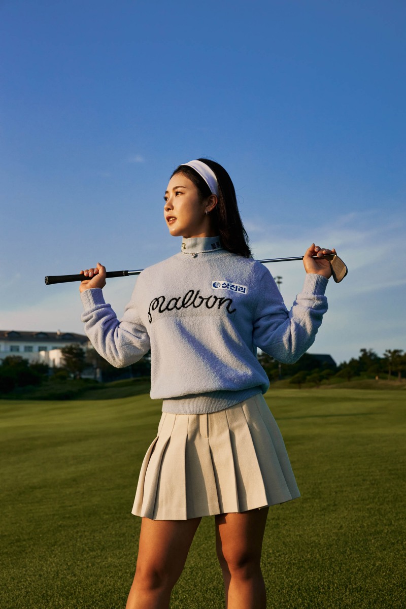 말본골프, KLPGA 전예성 선수와 함께 한 화보 및 2024 FW 신제품 공개
