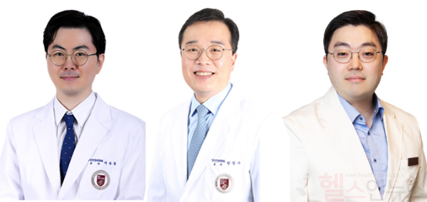 (좌측부터)고려대학교 구로병원 정신건강의학과 이승훈, 한창수 교수 강북삼성병원 정신건강의학과 김준형 교수 / 사진출처=고려대학교 구로병원
