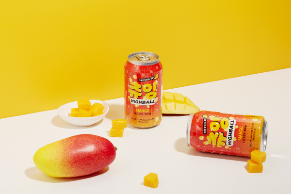 GS25·카브루, 하이볼 2탄 ‘츄잉 하이볼 망고’ 출시