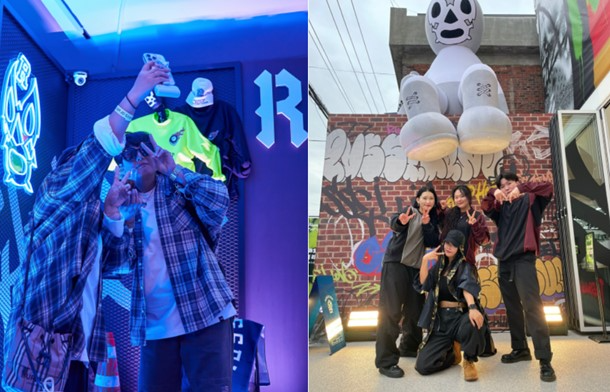 사진 = 러셀르노의 팝업스토어에는 4000명 이상이 방문했다. ⓒ 더그래피티그룹 제공