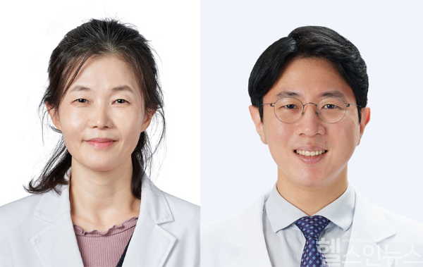 (왼쪽부터) 중앙대학교병원 신경외과 박용숙·이신헌 교수 / 사진출처=중앙대학교병원