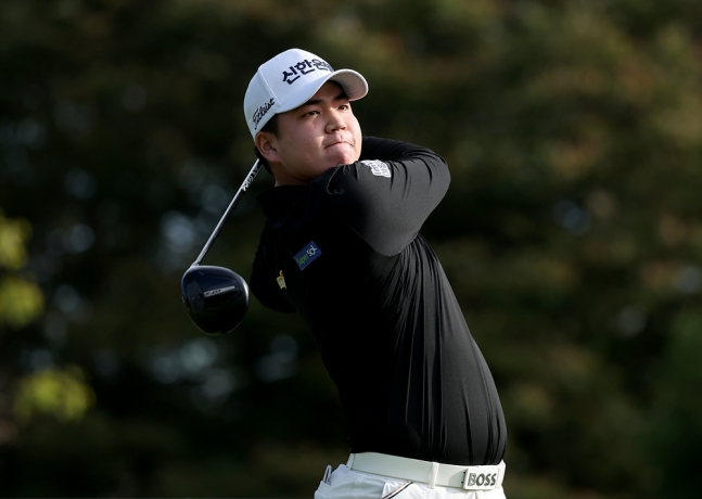 장유빈의 드라이버 샷