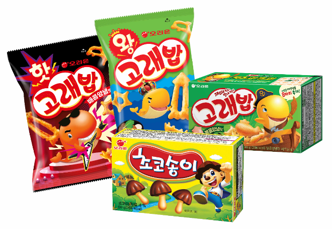 1984년 출시된 오리온 초코송이와 고래밥이 다시 인기를 끌고 있다. / 사진출처=오리온
