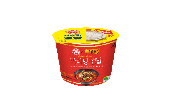 오뚜기가 이금기 두반장을 사용한 마라탕 컵밥을 출시했다. / 사진출처=오뚜기