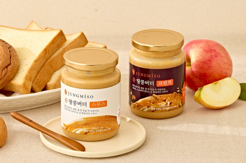 “생크림 땅콩버터?” 정미소 0.7mm 초미세 공정 땅콩버터 출시