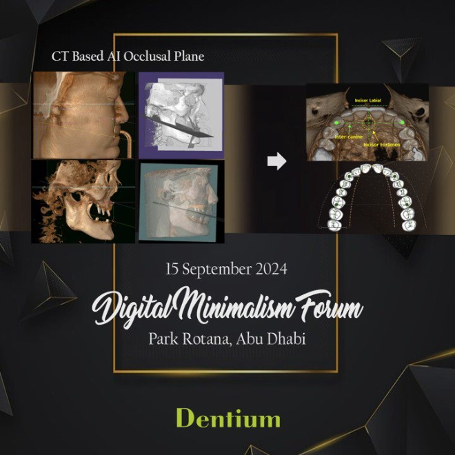 사막을 누비며 중동의 허브 UAE에서, 덴티움 Digital Minimalism 전파