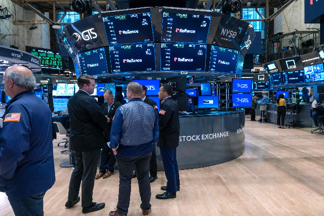 뉴욕증권거래소(NYSE) 트레이더들의 모습. 사진=연합뉴스