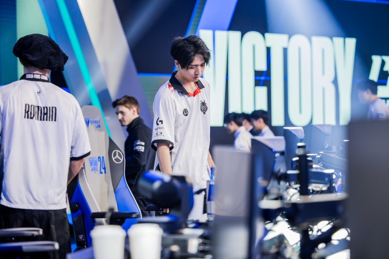 탈락 직후 G2 '한스사마' 스티븐 리브(사진=라이엇 게임즈).