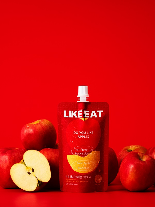 라이킷, 파라바이오틱스 함유 ‘두유라이크애플 락토업 우리아이 유산균 사과즙’ 출시