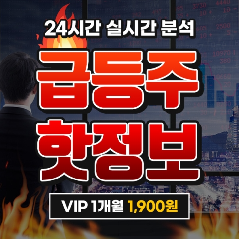 지금 '내일 급등 유망주' 즉시 발송