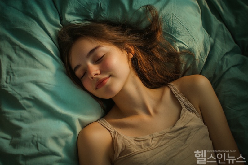 잠을 자는 동안 신체는 손상된 세포를 복구하고 근육과 조직을 재생한다. (Ai 생성 이미지)