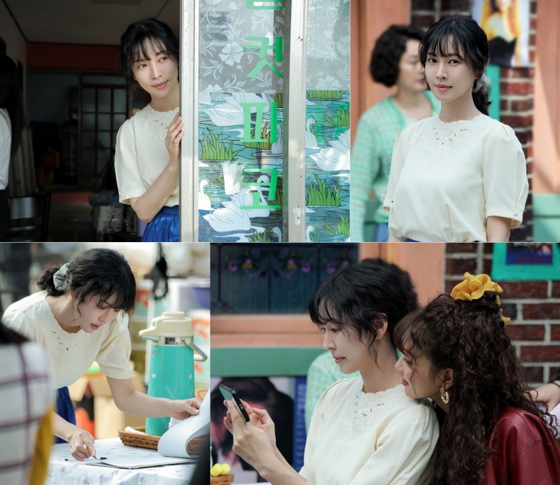 ‘정숙한 세일즈’ 김소연, 첫 촬영 현장 비하인드 컷 공개…사랑스러운 매력과 열정 가득한 노력