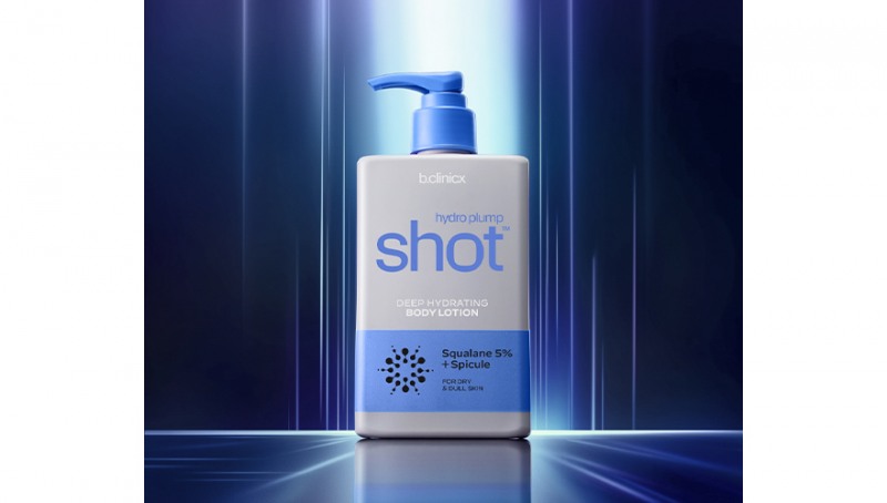 LG생활건강의 비클리닉스가 선보인 하이드로플럼샷 5% 딥 하이드레이팅 바디로션 (LG생활건강 제공)