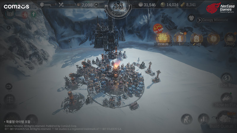 컴투스, 29일 '프로스트펑크' 모바일 버전 글로벌 출시