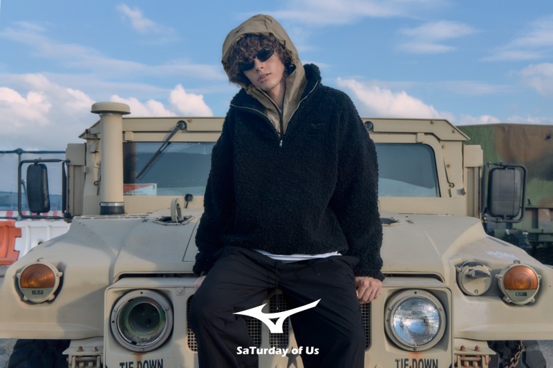 미즈노, 브랜드 STU와 협업하여 콜라보레이션 제품 발매