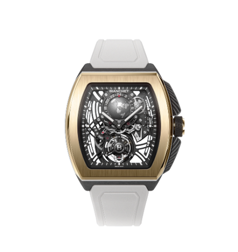 스위스 하이엔드 시계 브랜드 비앙쉐, 골드 하이브리드 모델 공개