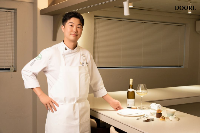 모던 한식 레스토랑 두리(DOORI)의 배요환 셰프.ⓒCJ제일제당
