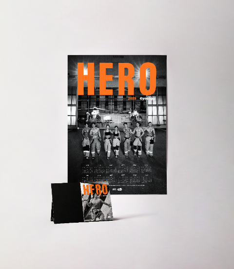 경기도 몸짱 소방관이 참여한 달력 (탁상형과 브로마이드형)