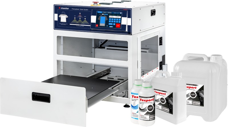 나이테, DTG 프린터용 전처리기 'Texpert T-Master TEPT-100' 선봬