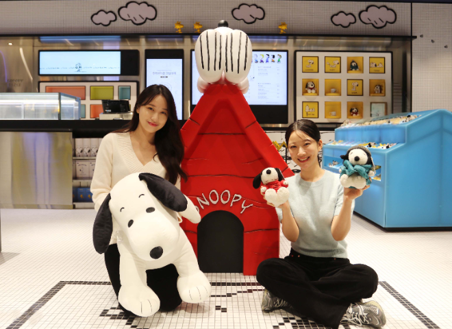 신세계百 강남점 스누피 플레이스. ⓒ신세계백화점
