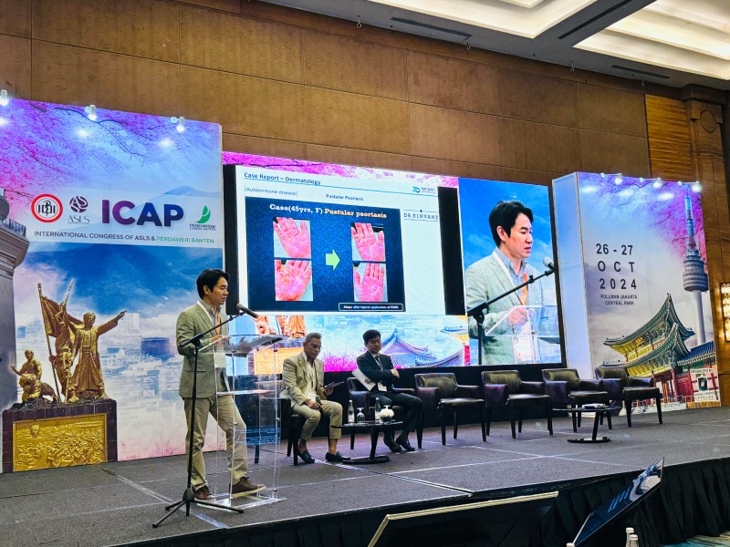 김덕규 제론셀베인 대표 'ASLS 인도네시아 2024’ PDRN 강연