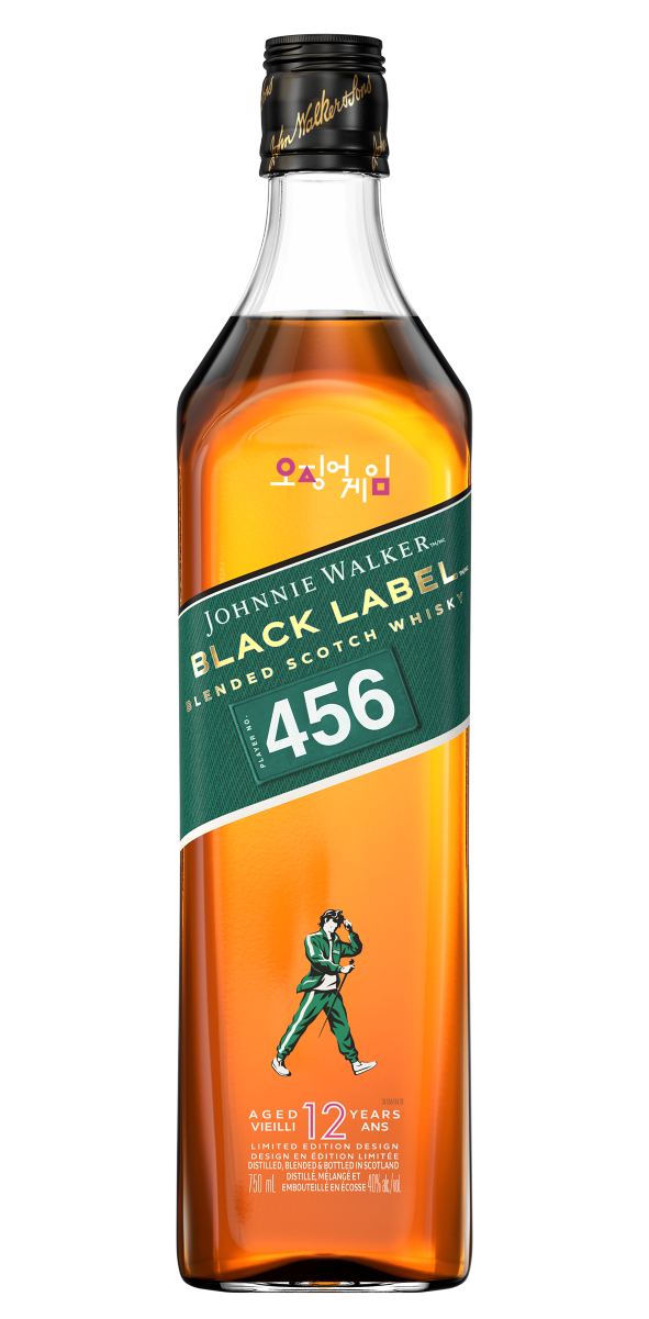 ‘조니워커 블랙 오징어 게임 에디션’의 제품 이미지