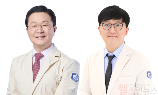 배시현 은평성모병원 교수, 양경모 서울성모병원 임상강사 (은평성모병원 제공)